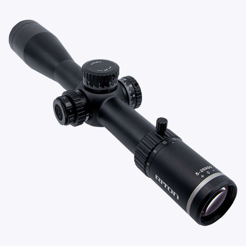 Scopes Riton Optics 3.70" RITON 5C525LFI     5 CONQUER 5-25X50 MRAD • Model: 3.70"